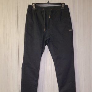 Slim Fit Elastic Waist Causal Pants